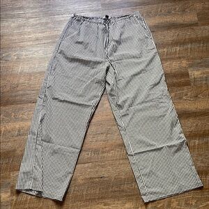 American Eagle Outfitters Black and White Checkered Lounge pants